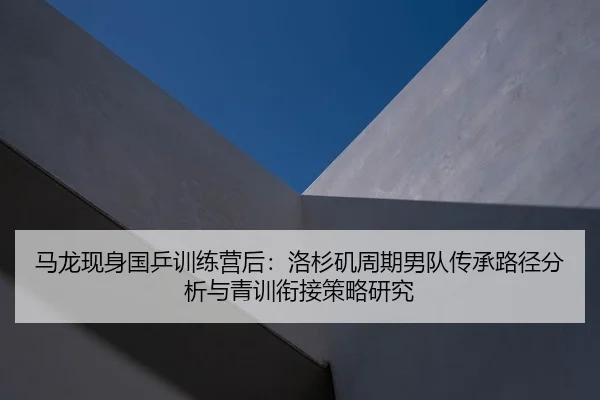 马龙现身国乒训练营后：洛杉矶周期男队传承路径分析与青训衔接策略研究